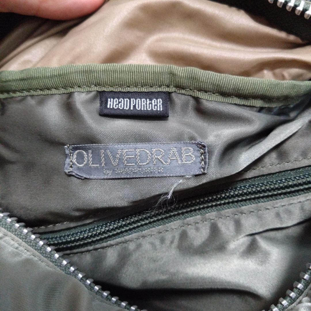 PORTER ボディバッグ ブラック＆オリーブ