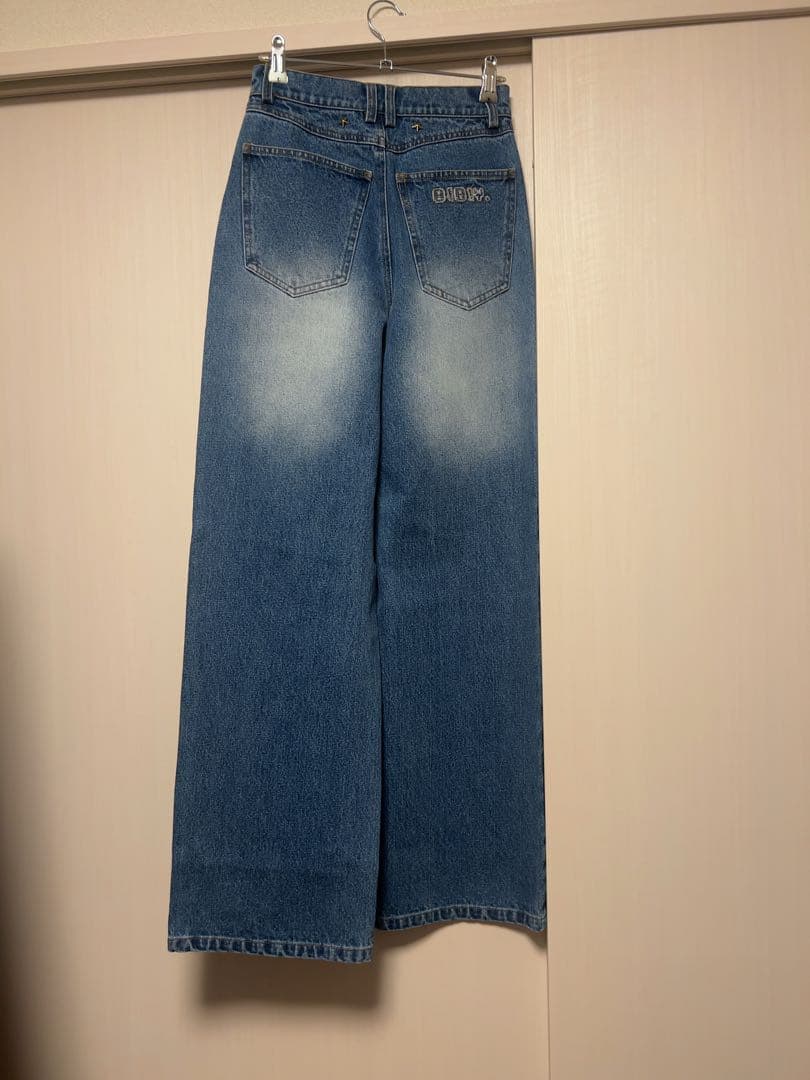 B BIBIY. DAILY DENIM Sサイズ BLUE