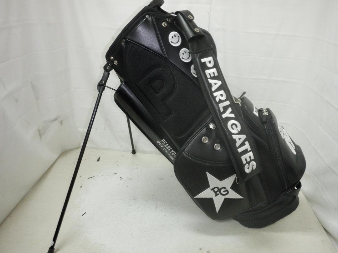 希少★PEARLY GATES★パーリーゲイツ★限定カラー★美品★スタンド★BK