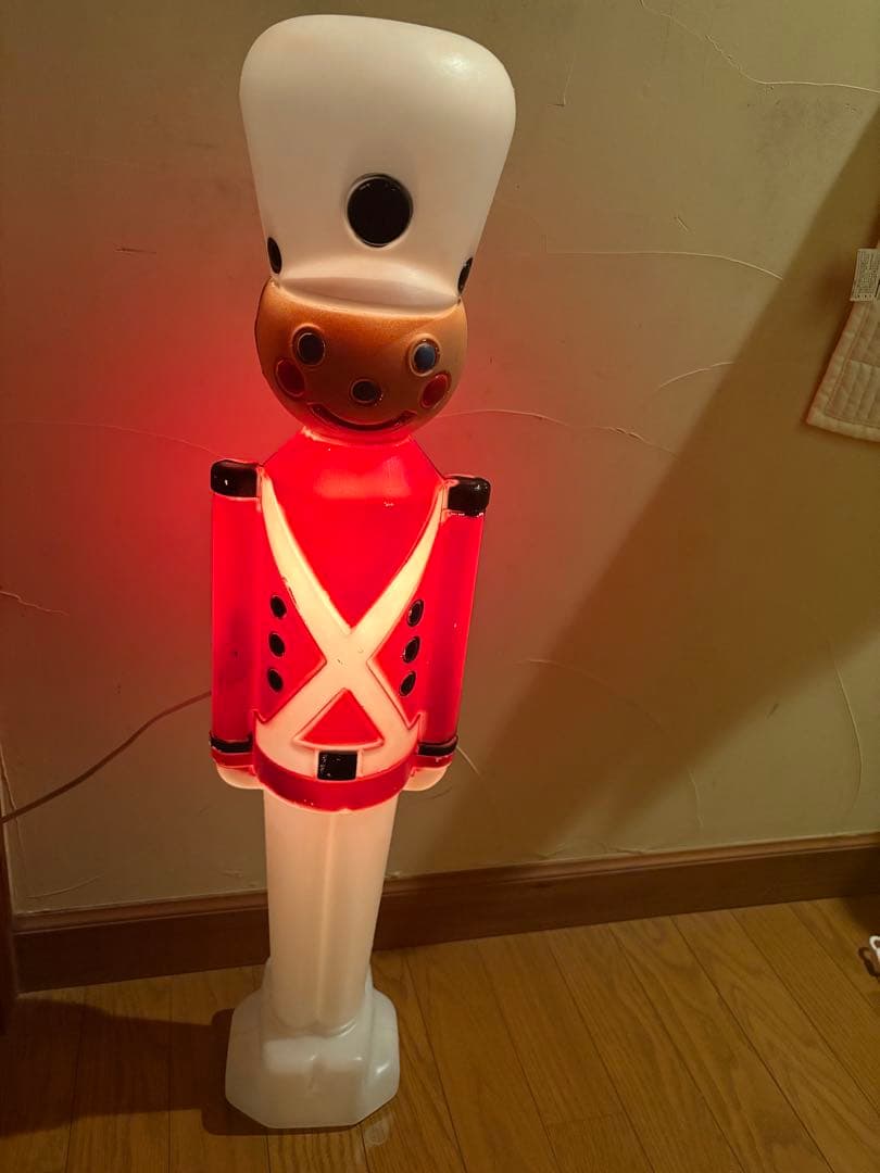 【週末値下げ】ビンテージ　おもちゃの兵隊　イルミネーションライト