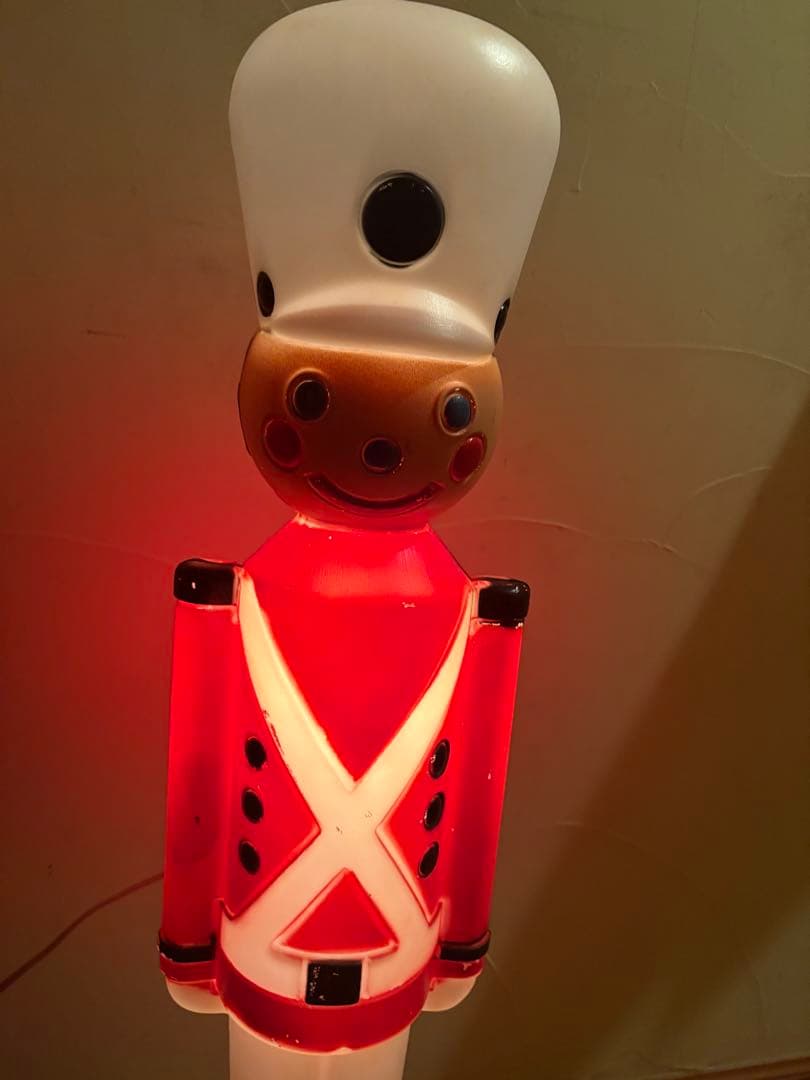 【週末値下げ】ビンテージ　おもちゃの兵隊　イルミネーションライト