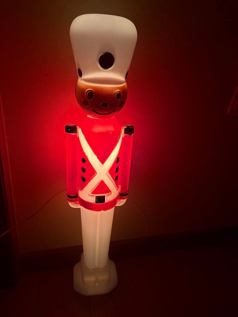 【週末値下げ】ビンテージ　おもちゃの兵隊　イルミネーションライト