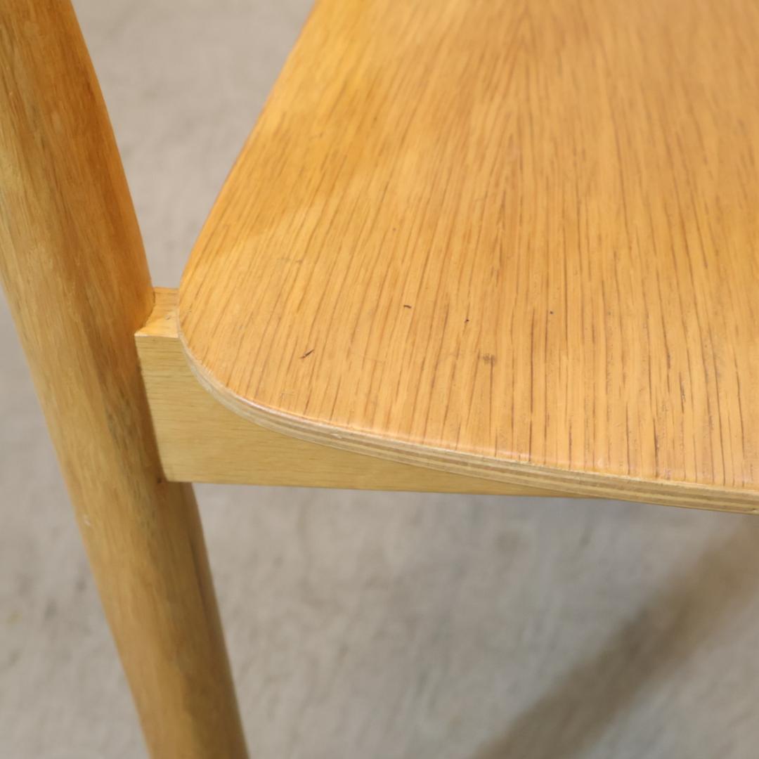 MUJI 無印良品 リアルファニチャー オーク材 ダイニングアームチェア 2脚