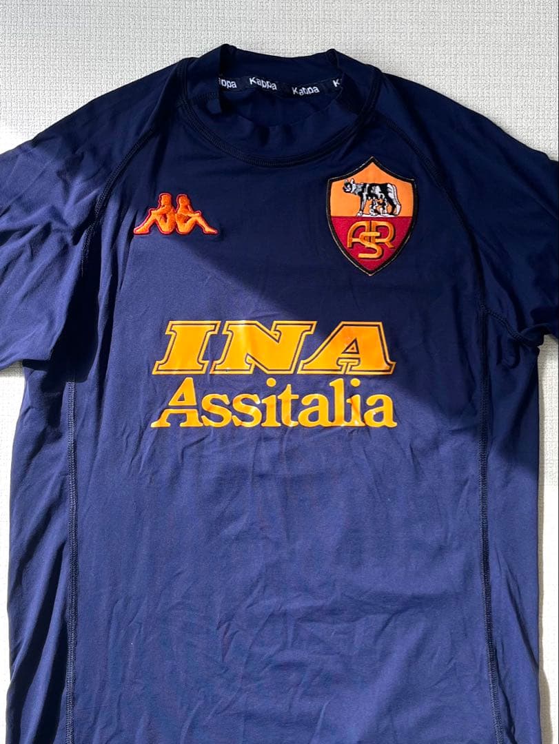 【新品未使用】【ローマで 購入】2000-2001年 AS Roma アウェイ