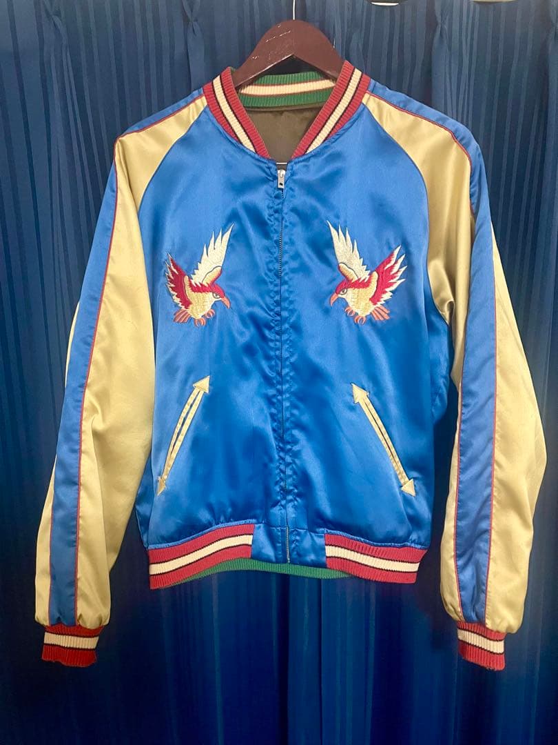 90s テーラー東洋 M18280 スカジャン リバーシブル M品番　Lサイズ