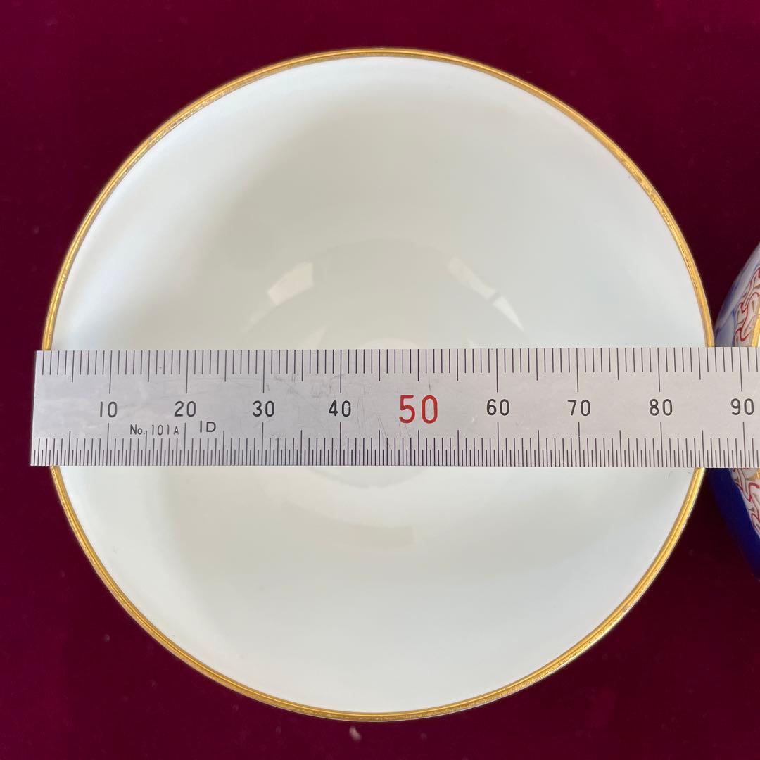 香蘭社　最高級　愁海棠　蓋付お茶茶碗　4客　急須