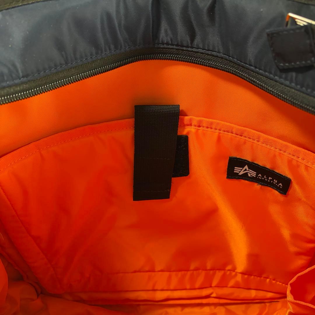 【極美品】アルファインダストリーズ空母いぶきワッペントートバック2way限定