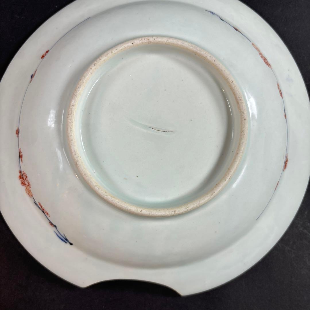 111 セール　扇　色絵　金彩　皿　鶴　桜　伊万里　有田　九谷　鍋島