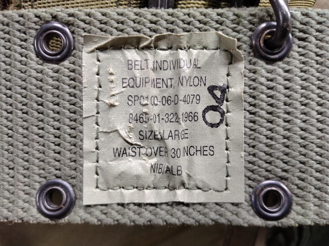 ＬＣ装備 ナイロン装具類 放出品