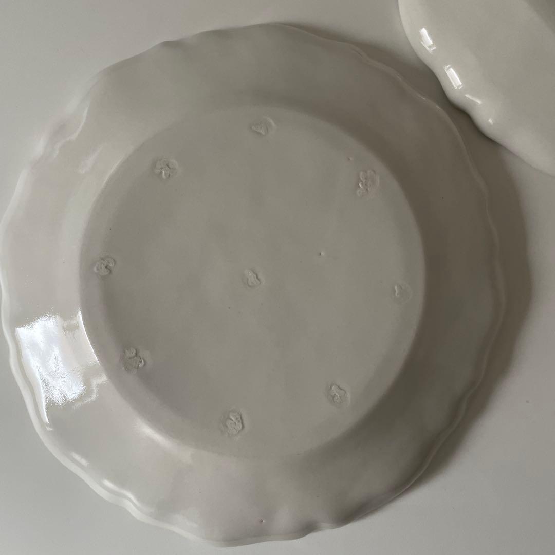 河合竜彦 花リムプレート 2枚セット