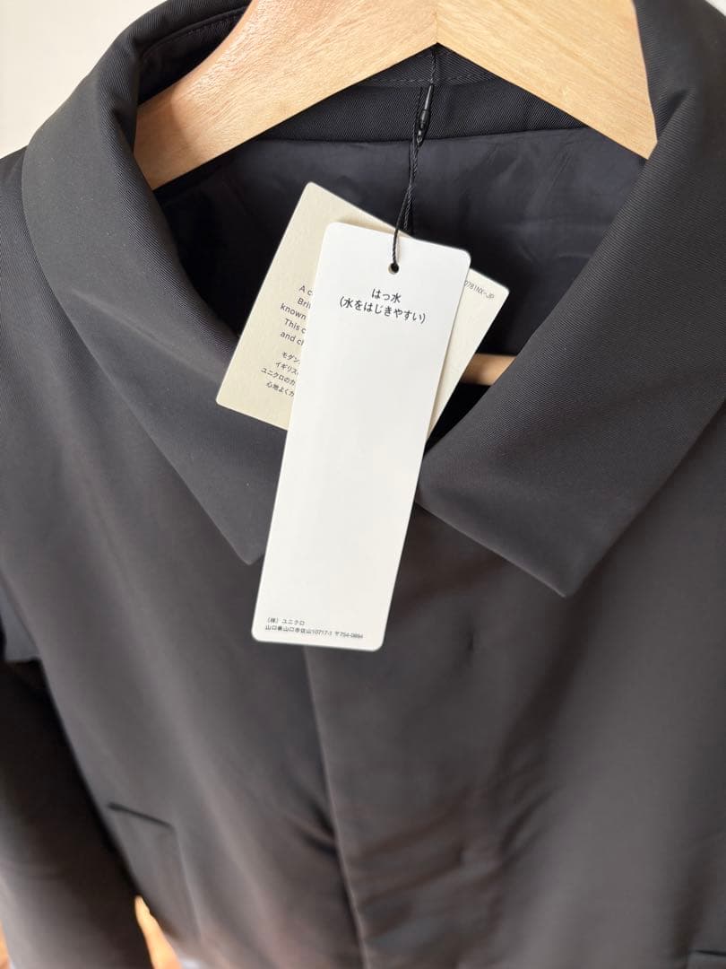 UNIQLO C パフテックハーフコート XS ブラック　新品未使用タグ付き