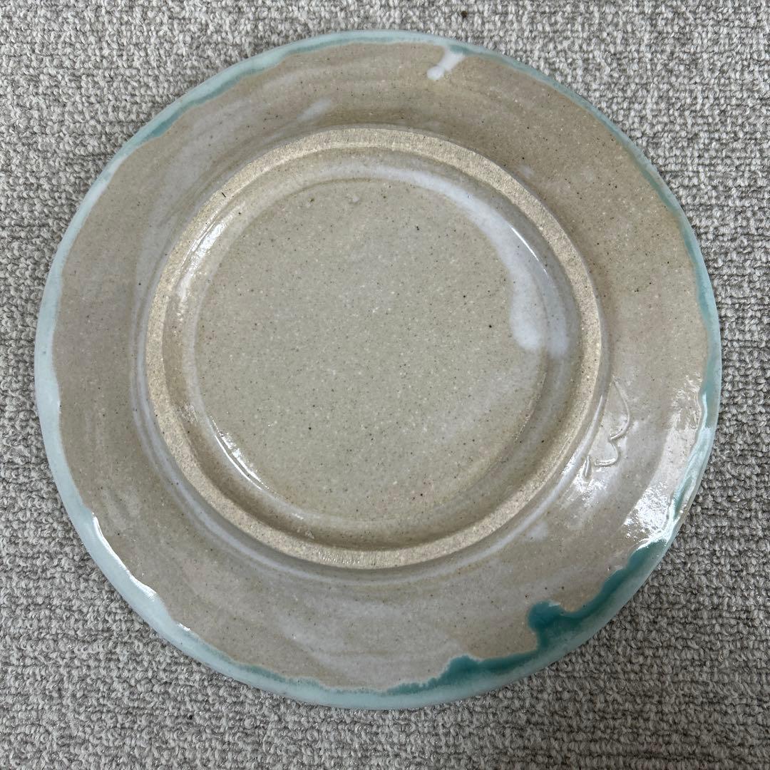 松村英治　陶器　平皿　23㎝　2枚セット