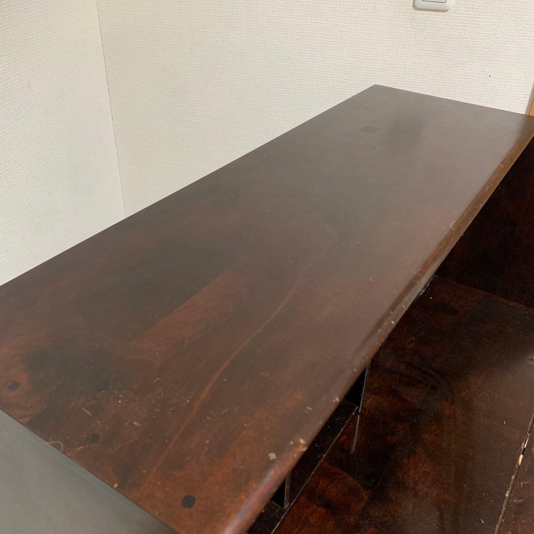 北海道民芸家具 ライティングビューロー デスク＋椅子セット販売可能