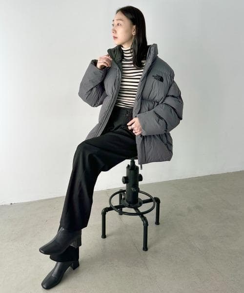 THE NORTH FACE マリオン　オンボールジャケット　グレー　韓国限定L