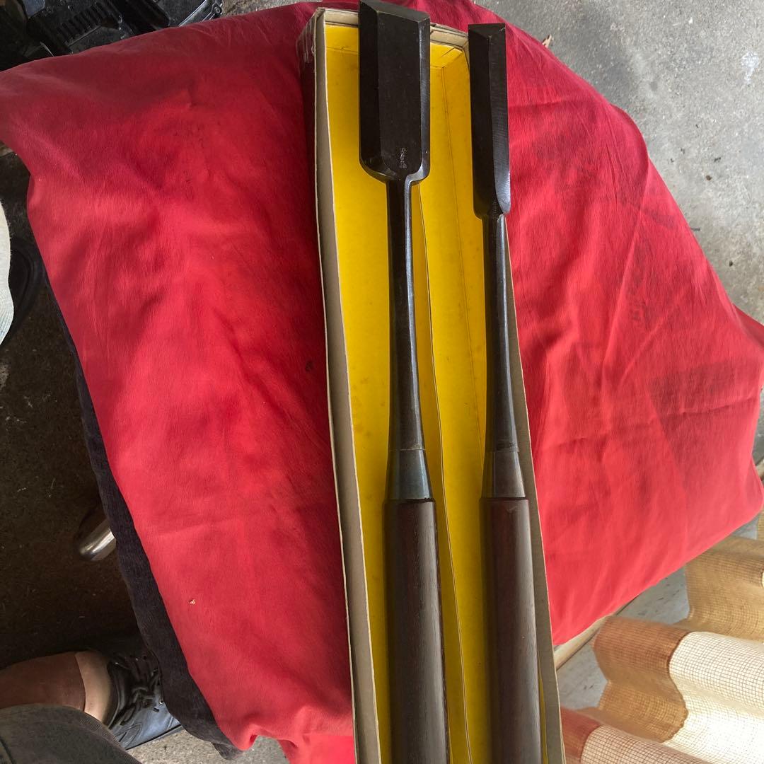 菊弘丸　大突き鑿八分．1寸6分２本組