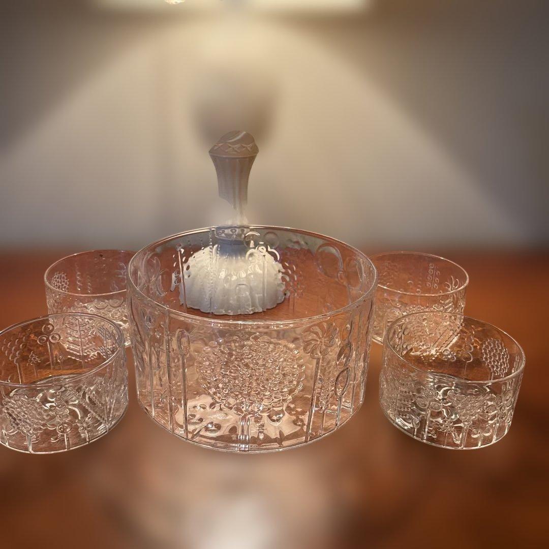 イッタラ　フラワーシリーズ　廃番 大ボール1 小ボール4 新日未使用