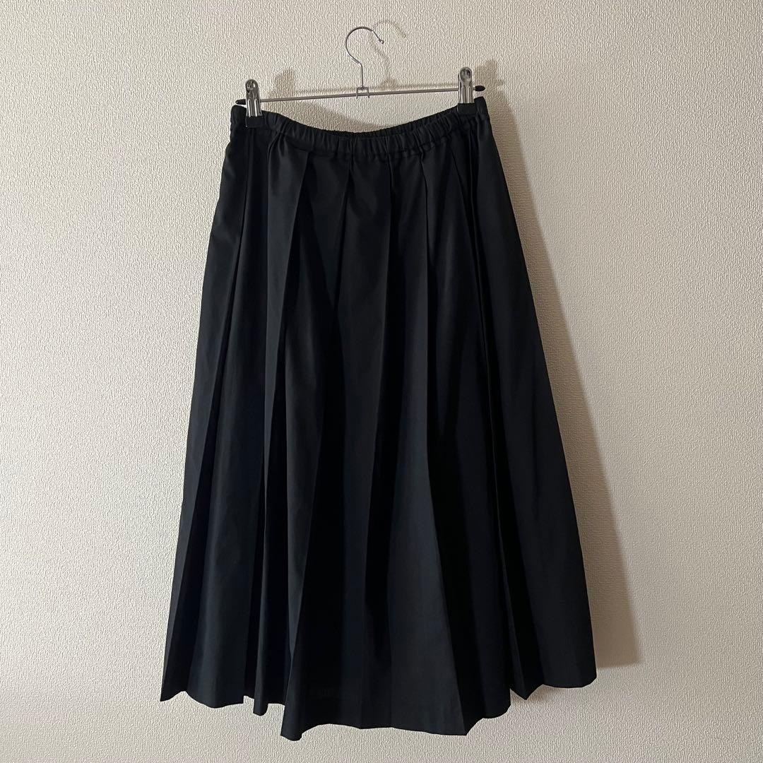 美品 タオコムデギャルソン AD2022 ブラック 黒 ロングスカート プリーツ