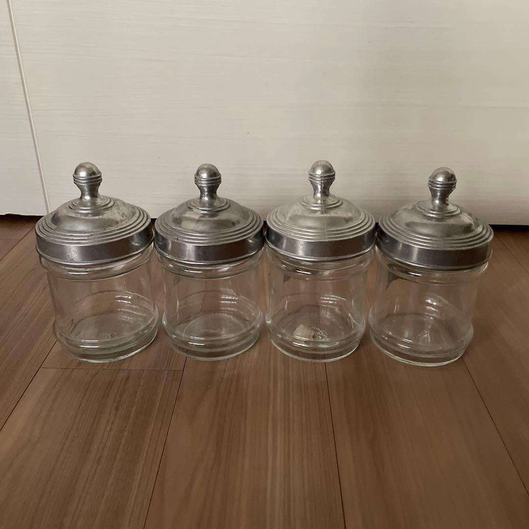 【廃盤】【美品】DULTON ダルトンキャニスター/ガラス瓶 クラシックデザイン