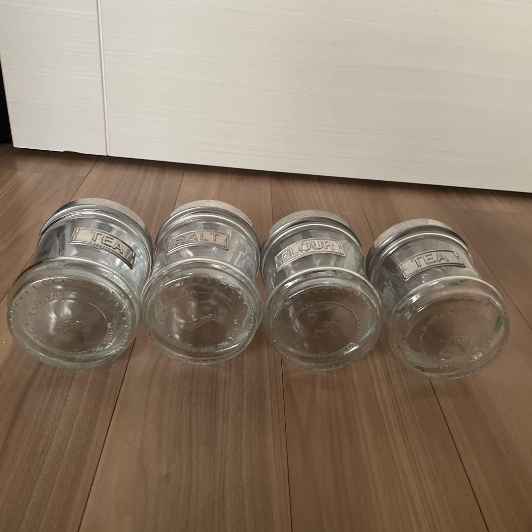 【廃盤】【美品】DULTON ダルトンキャニスター/ガラス瓶 クラシックデザイン