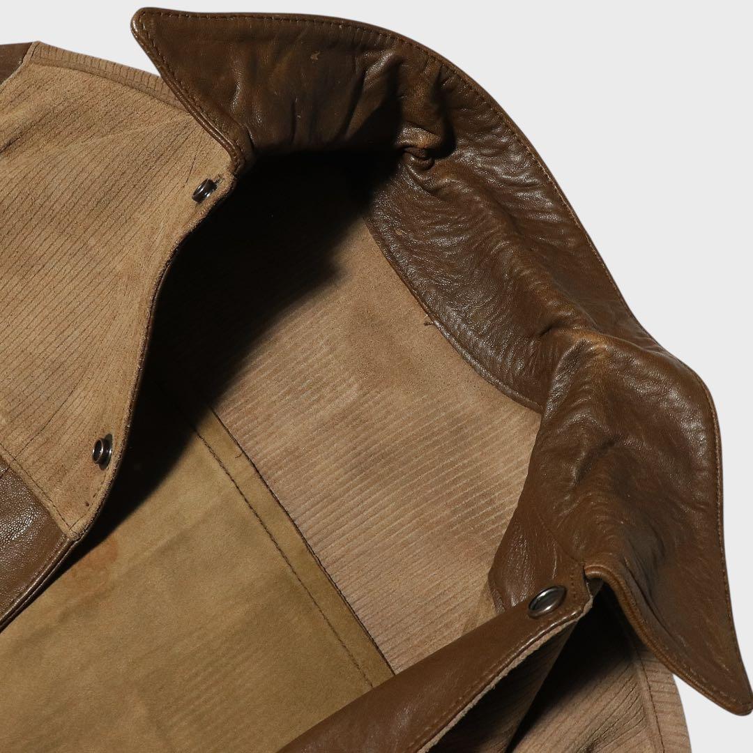 初期★WAREHOUSE★50s 3rd レザージャケット★トラッカージャケット