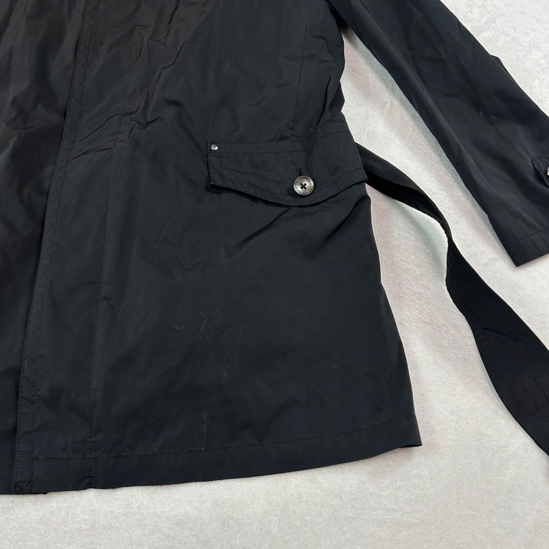 J488 XL バーバリーロンドン ダウンライナー付 ベルト付 コート メンズ