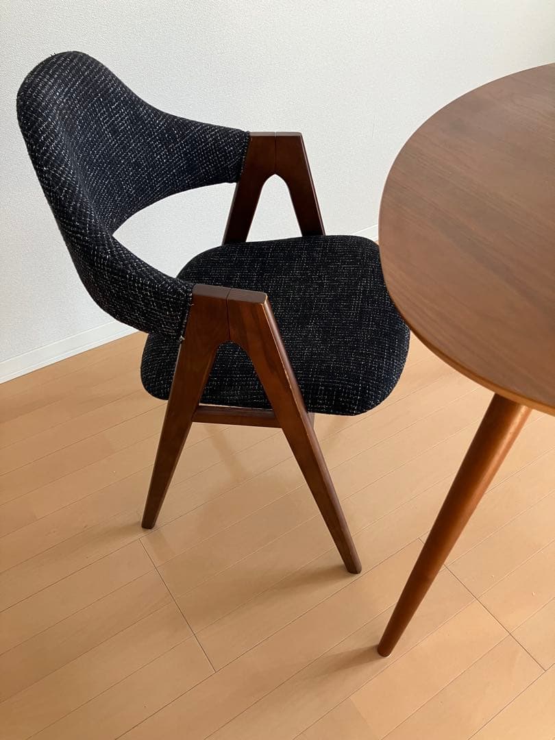 NOCE ノーチェ　ダイニングテーブルチェア2脚セット　甲府市内受取りお届け限定