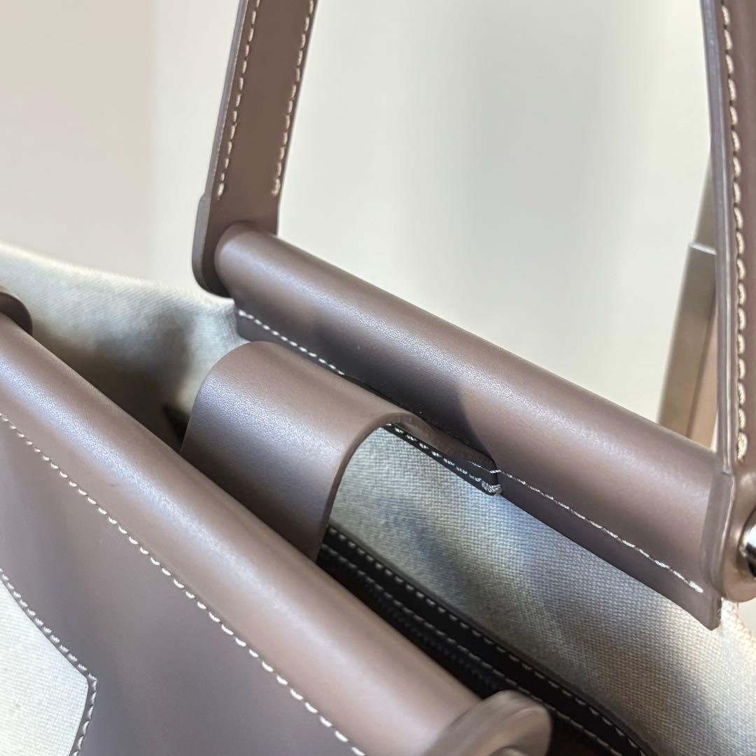 専用イアクッチ　トートバッグ　牛革　ソルベット L 大判L ブラウン 人気