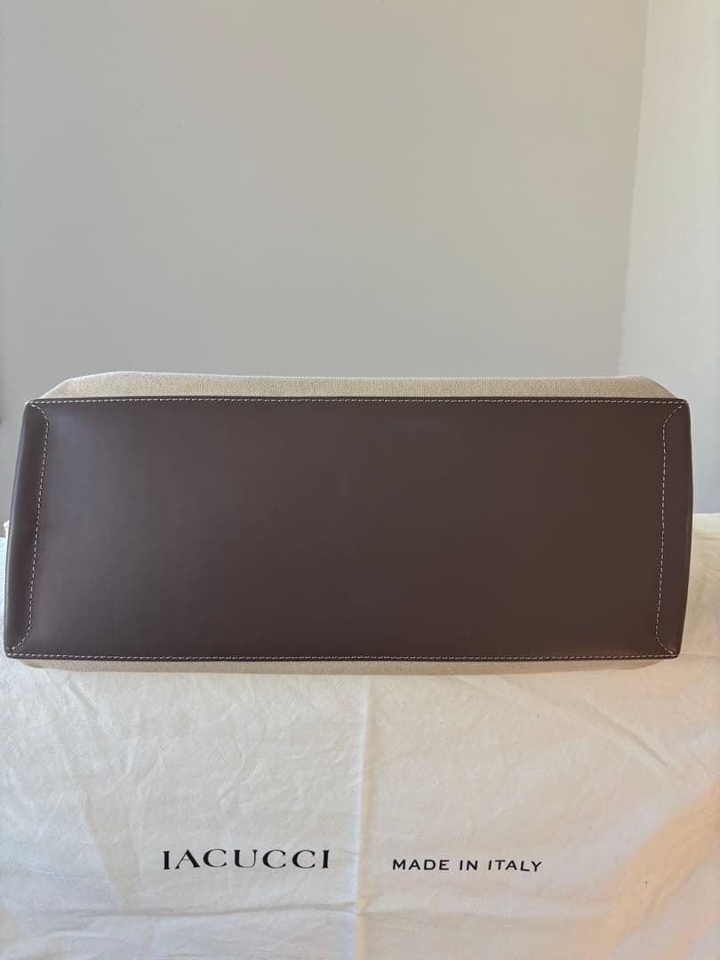 専用イアクッチ　トートバッグ　牛革　ソルベット L 大判L ブラウン 人気