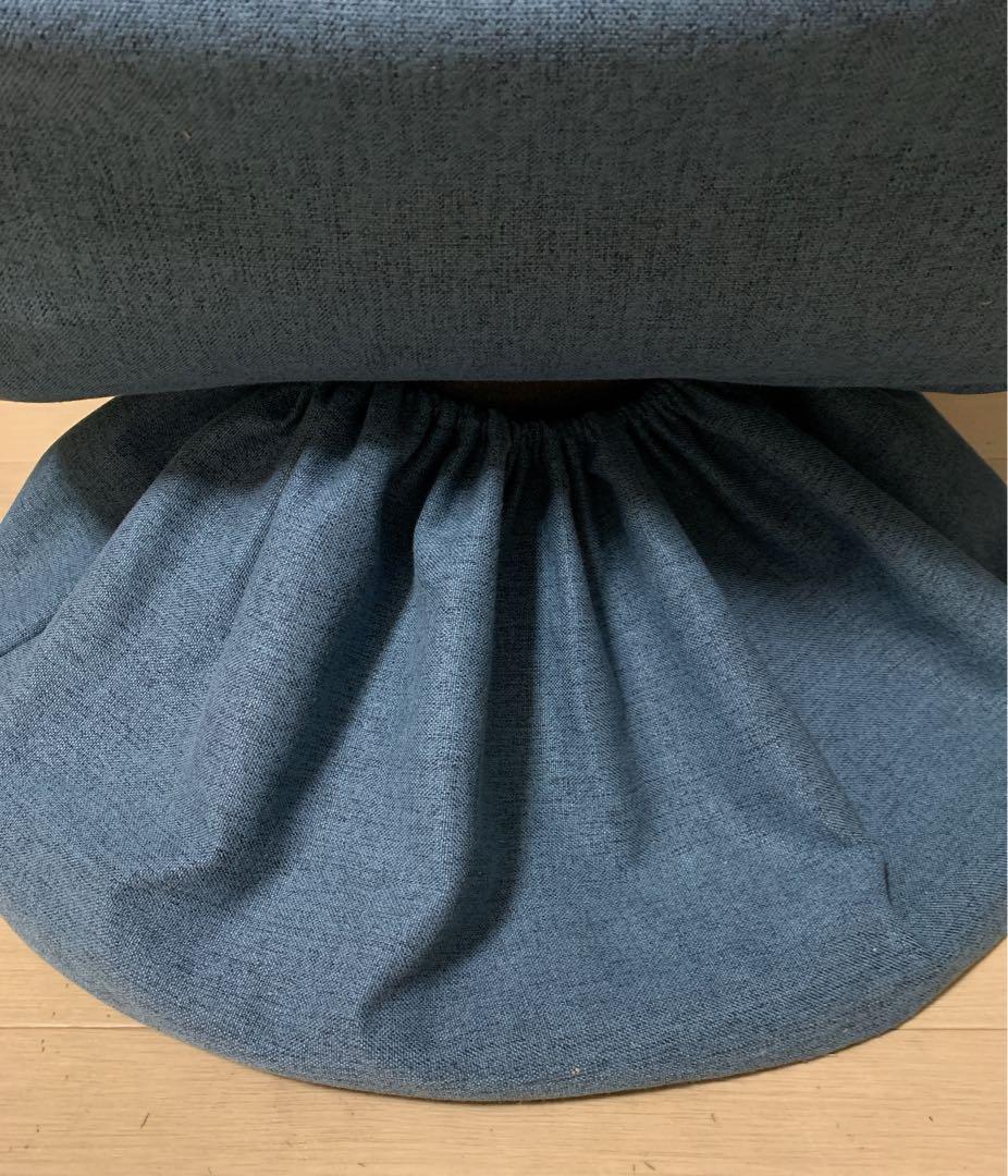 値下げ！【美品】YAMAZEN 肘付き回転座椅子　EIKZ-72AOT-SNV