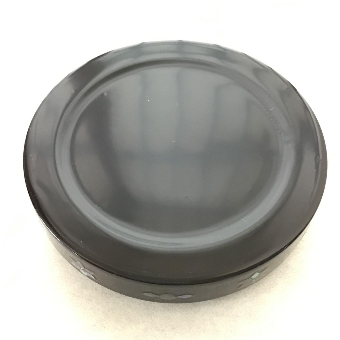 茶道具　高岡漆　青貝唐子　香合　貢山(蔵川建三)作　螺鈿　栞　共箱　S148KG