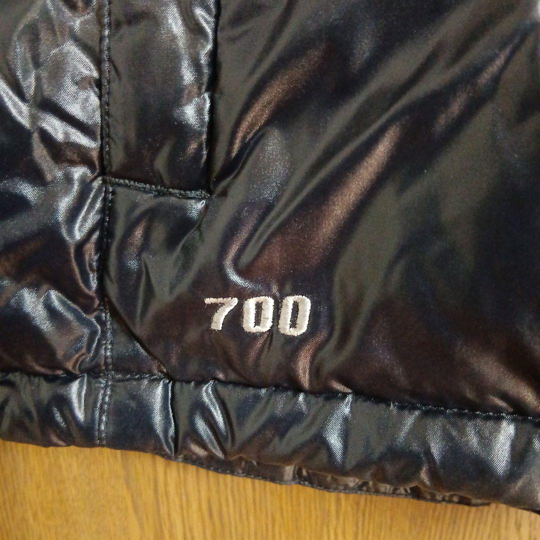 THE NORTH FACE ブラック ダウンベスト 700