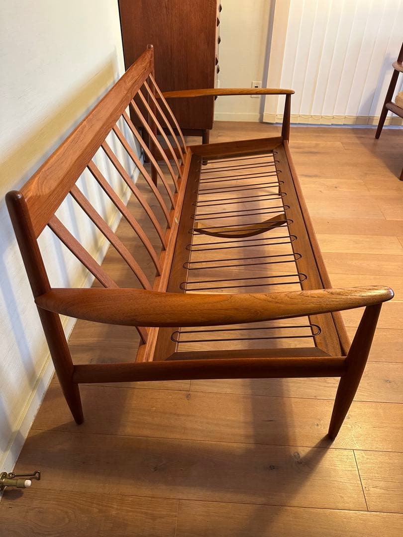 グレーテ　ヤルク　ソファ　北欧ビンテージ　デンマーク製　ウェグナー　フィンユール