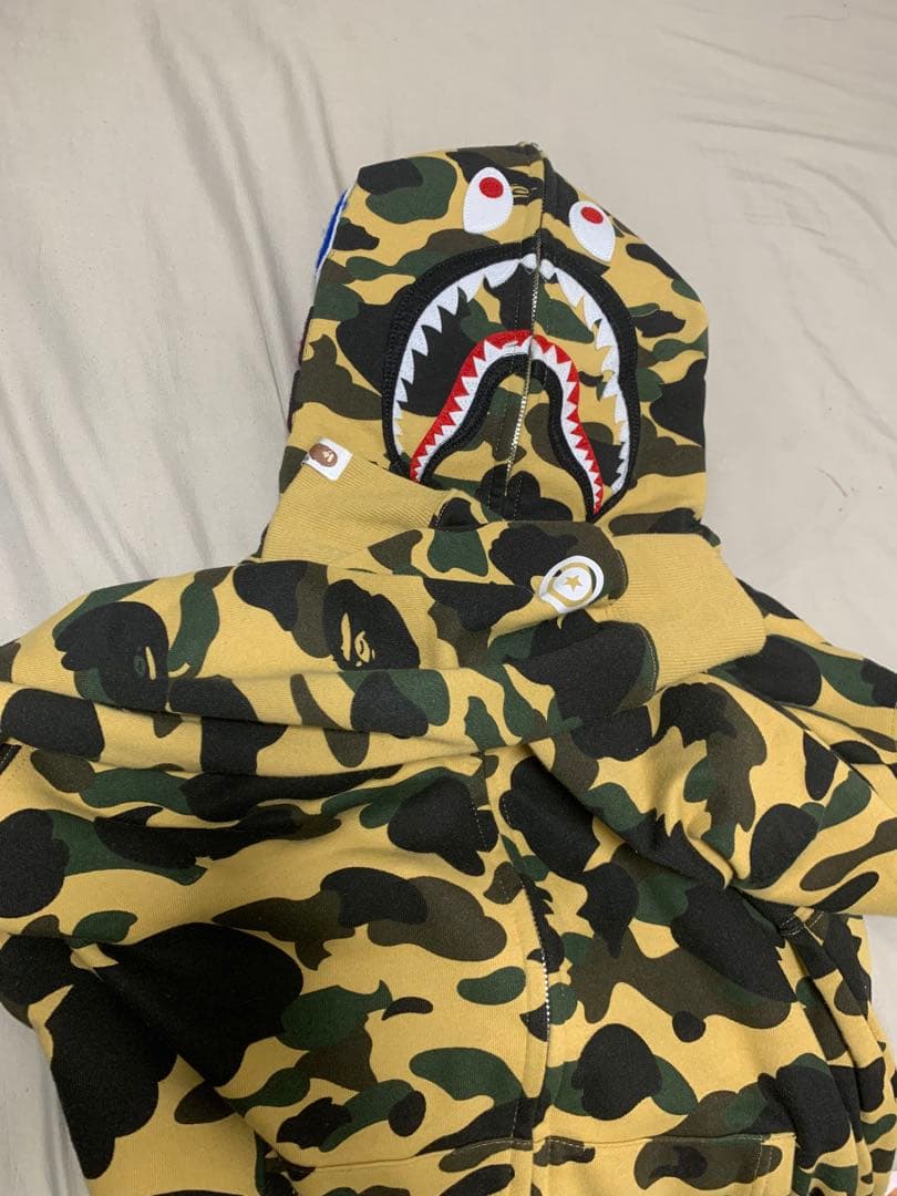 中村さん専用　 A BATHING APEカモフラージュ パーカーシャーク