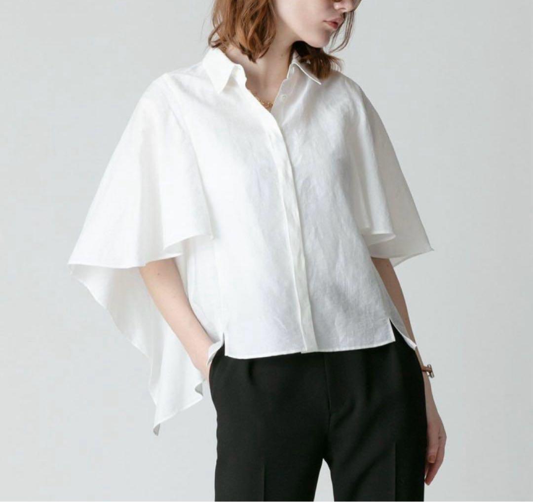 ✨BP✨アルアバイル リネン混ブラウス、ジレセット