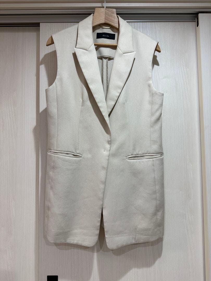 ✨BP✨アルアバイル リネン混ブラウス、ジレセット