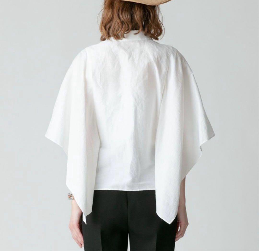 ✨BP✨アルアバイル リネン混ブラウス、ジレセット