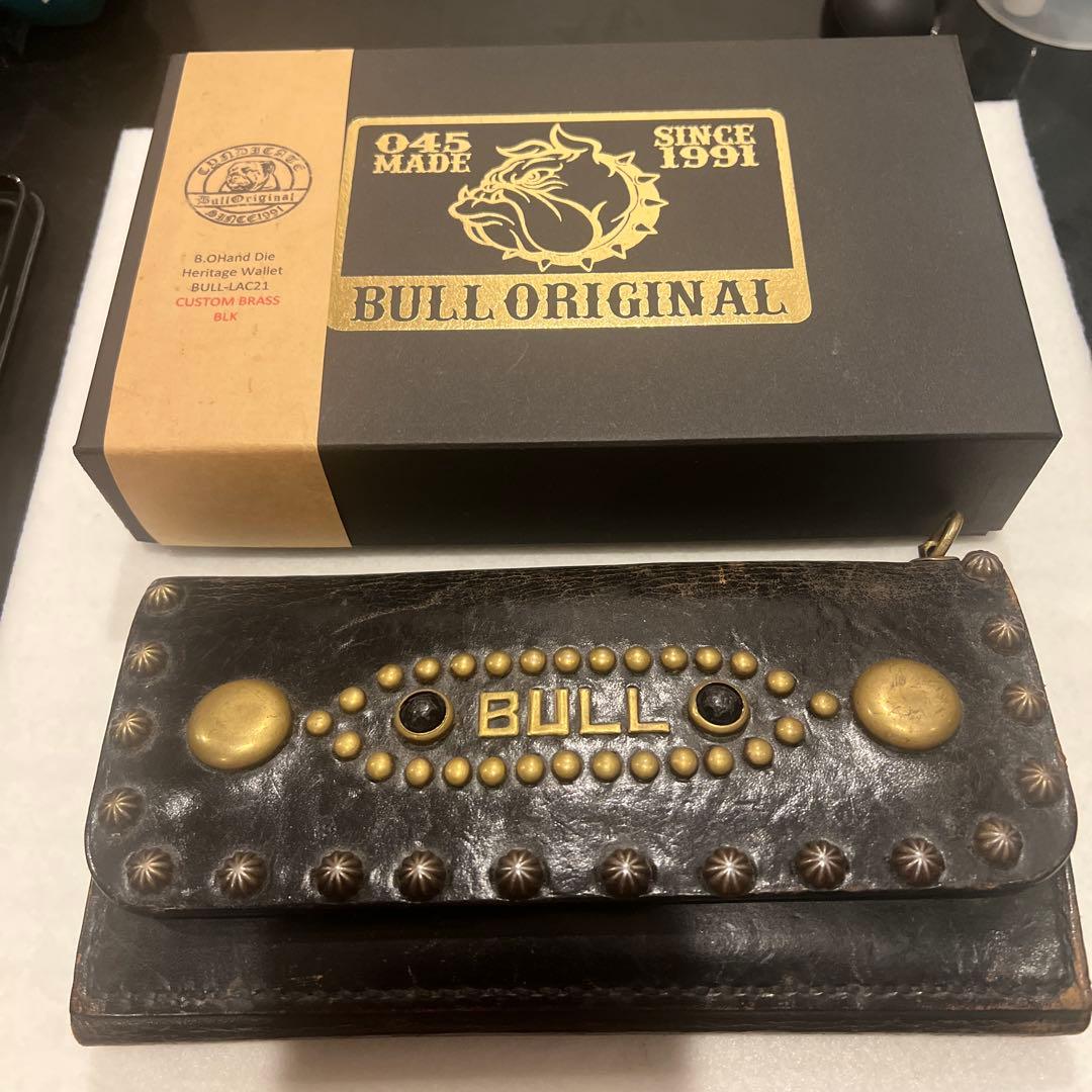 BULL ORIIGINAL BSMG LongWallet 保証書、箱付き