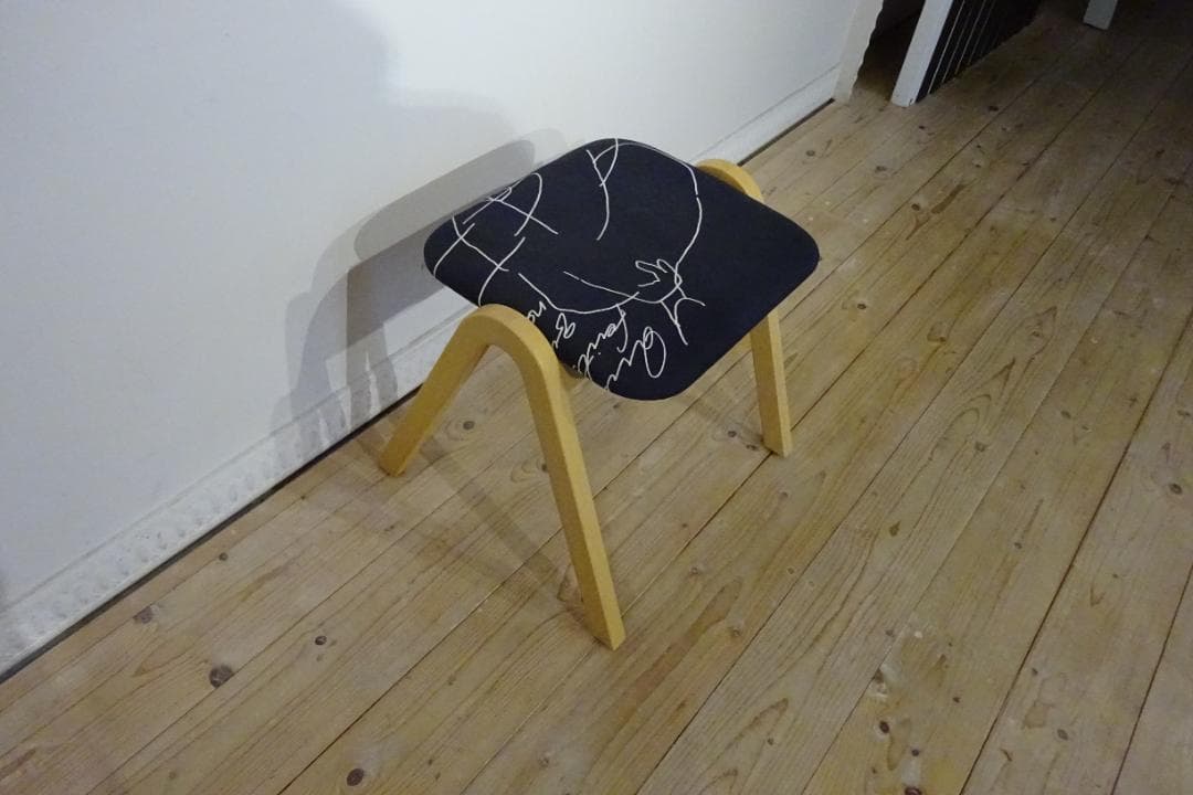 ■□宮崎椅子製作所　Astool 小泉誠デザイン　補助椅子　北欧風　美品　C□■