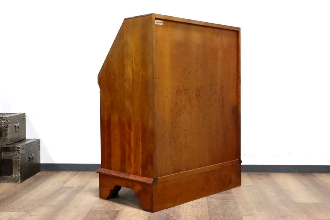 GMHH268○九州民芸家具 ライティングビューロー デスク 学習机 書