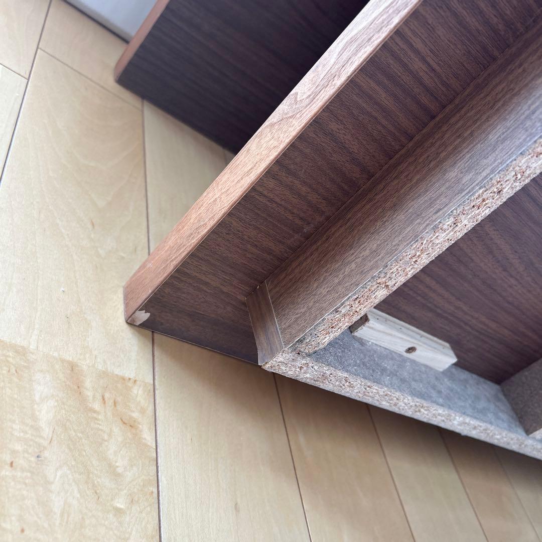 センターテーブル　テレビボード　ウォールナット　幅120 コネクト