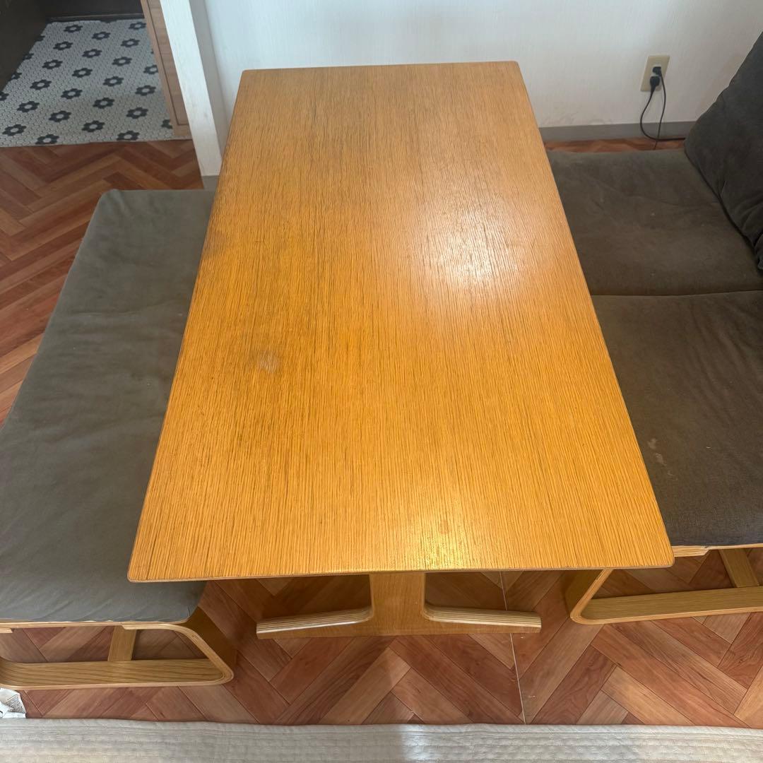 KUROGOMA　無印リビングでもダイニングでもつかえる　ダイニングセット