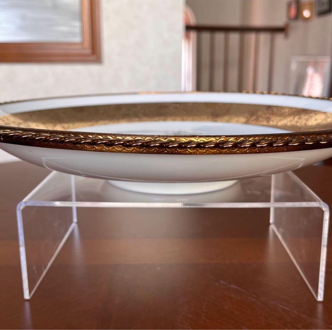 【ドイツビンテージ】ローゼンタール★フラワーブーケ★ラージコンポート