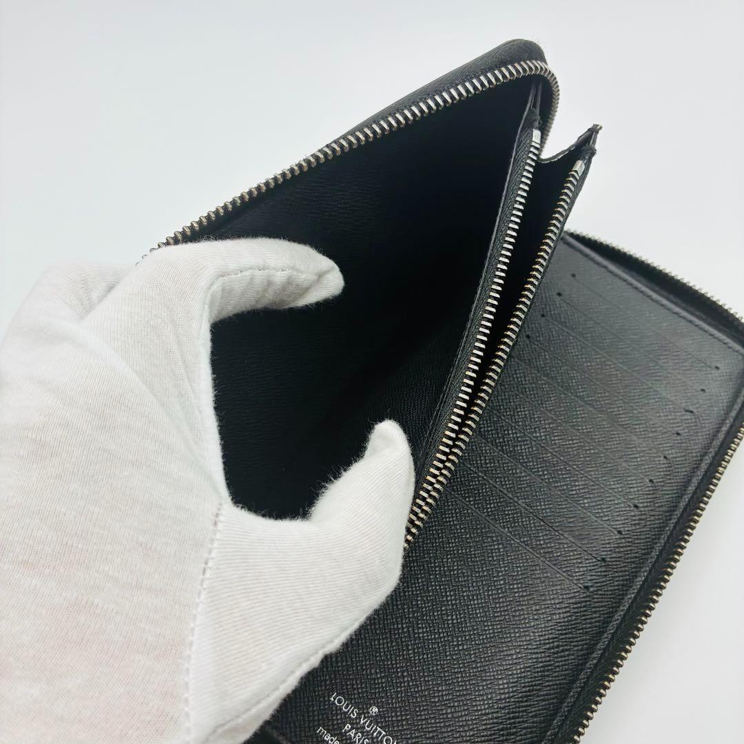 【新型】ルイヴィトン ジッピーウォレット　モノグラム　エクリプス　メンズ　財布