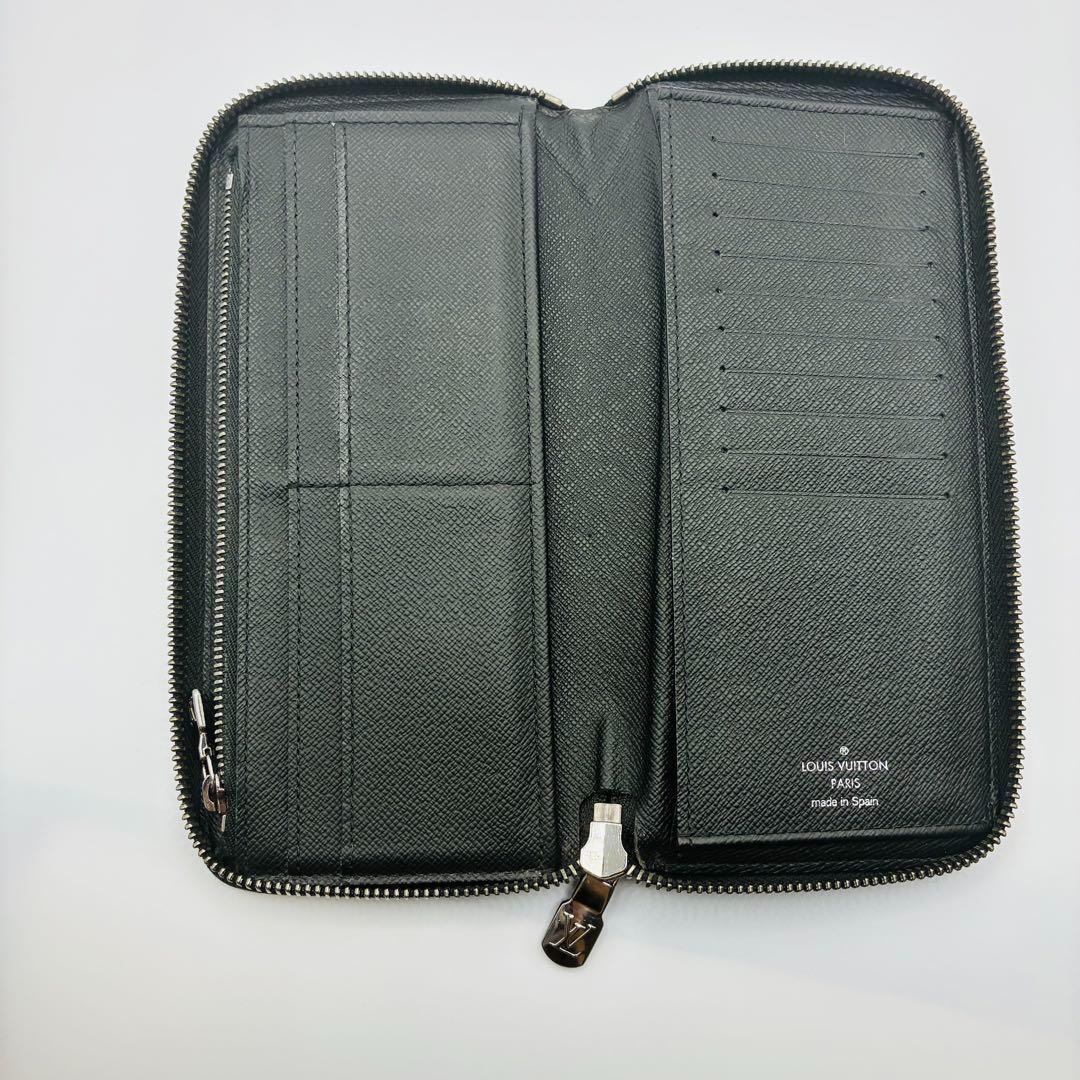 【新型】ルイヴィトン ジッピーウォレット　モノグラム　エクリプス　メンズ　財布