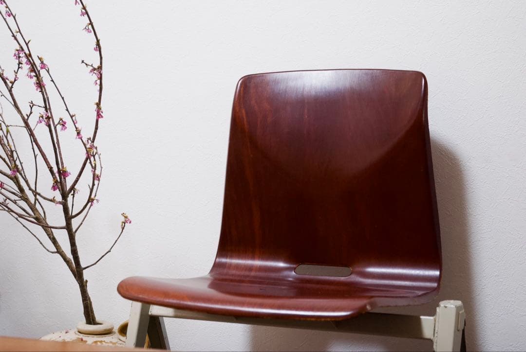 1960年代 ポグワルツ コンパスチェア / ヴィンテージ プライウッドチェア