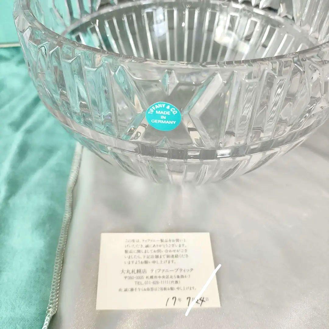 Tiffany & Co. クリスタルサラダボウル　未使用