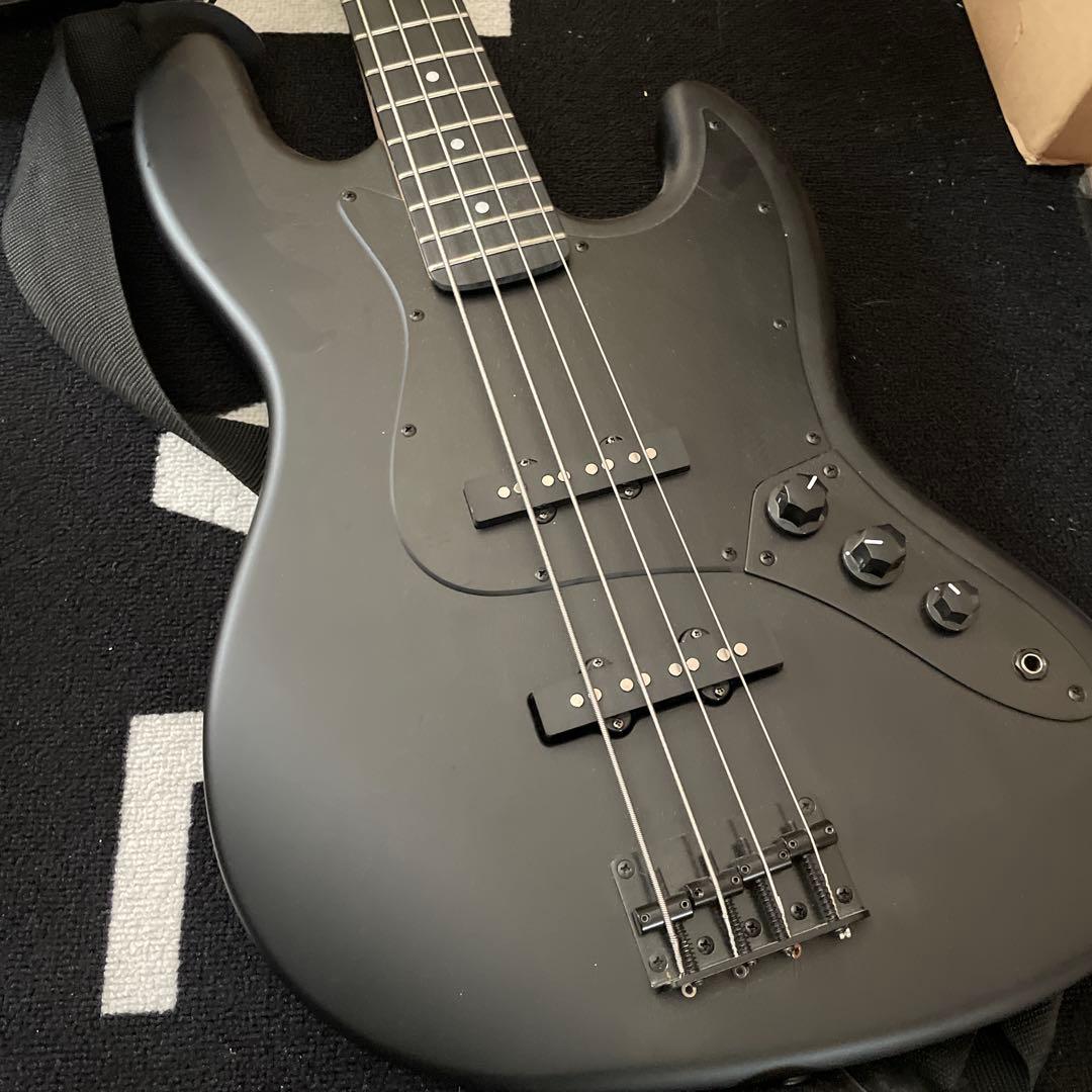 SELDER マットブラック 4弦エレキベース