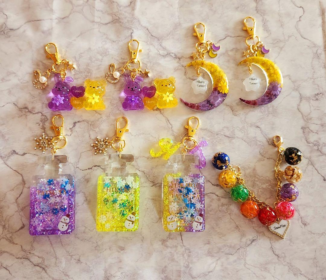 凛　香水瓶キーホルダー