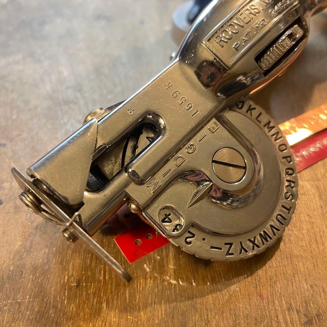 ■製品保証■【コレクター】ROOVERS DYMO ダイモ M-1C 186-7