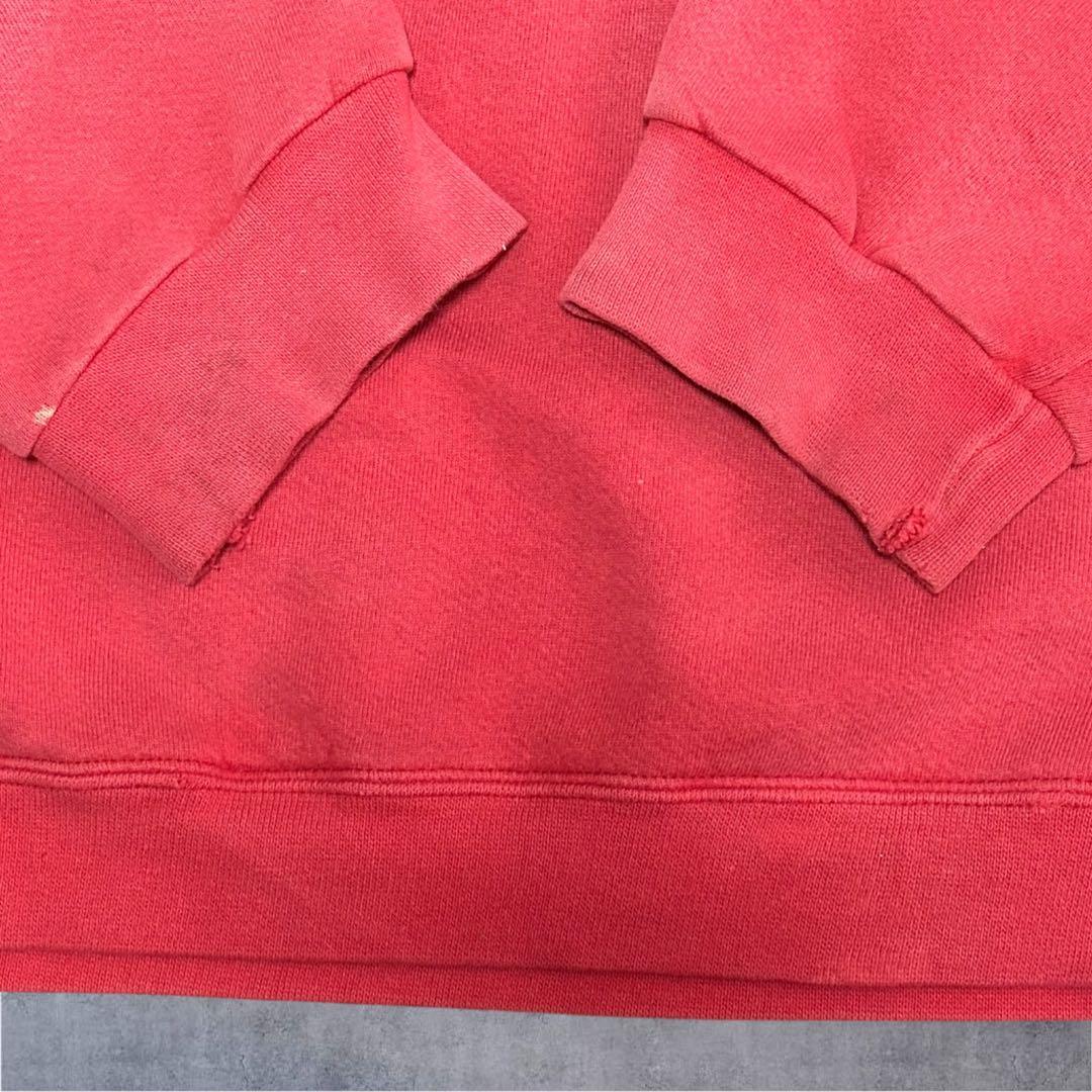 90s USA製 OLD NIKE センタースウォッシュ フェード パーカー